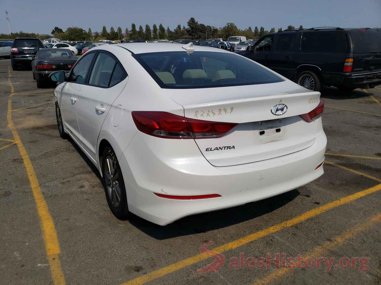 5NPD84LF6JH299502 2018 HYUNDAI ELANTRA