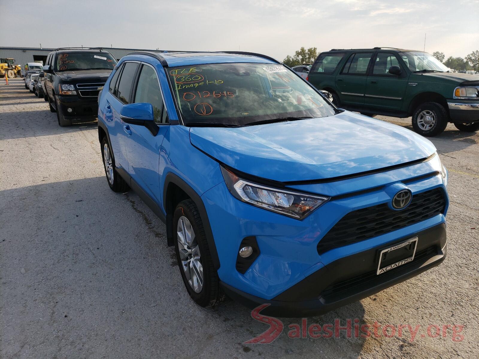 JTMA1RFVXKD012645 2019 TOYOTA RAV4