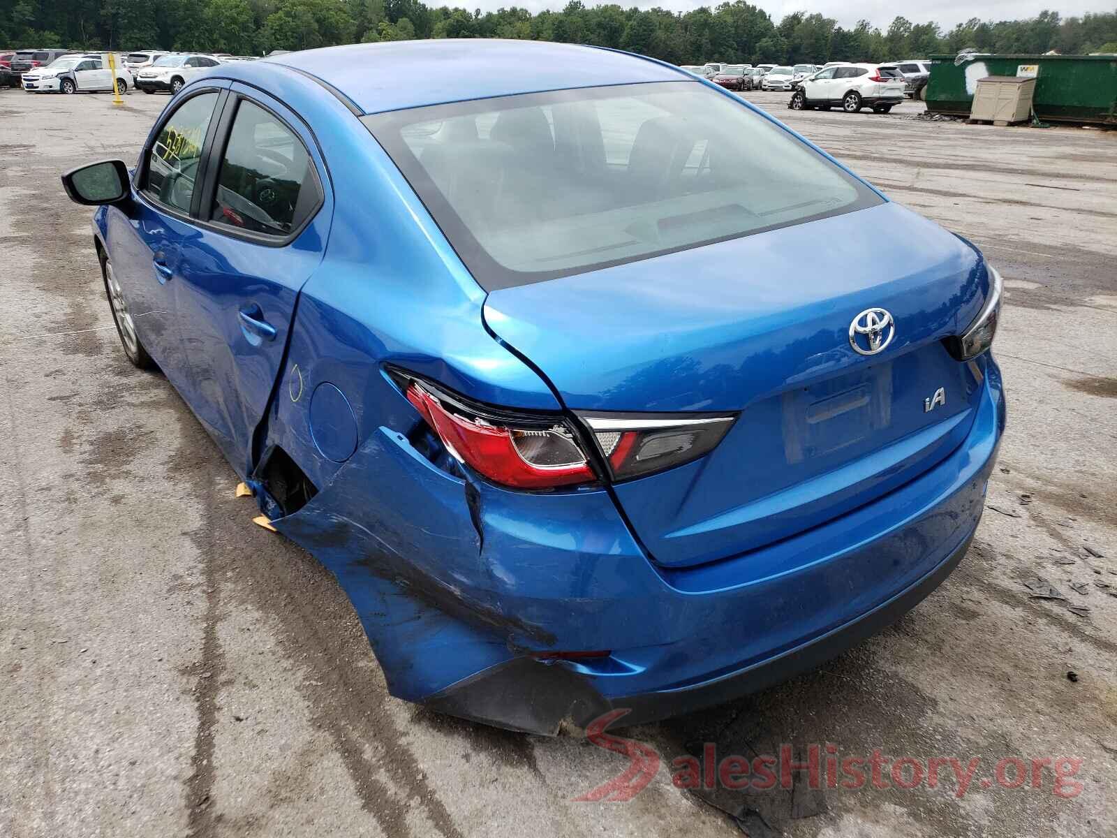 3MYDLBYV4HY188223 2017 TOYOTA YARIS