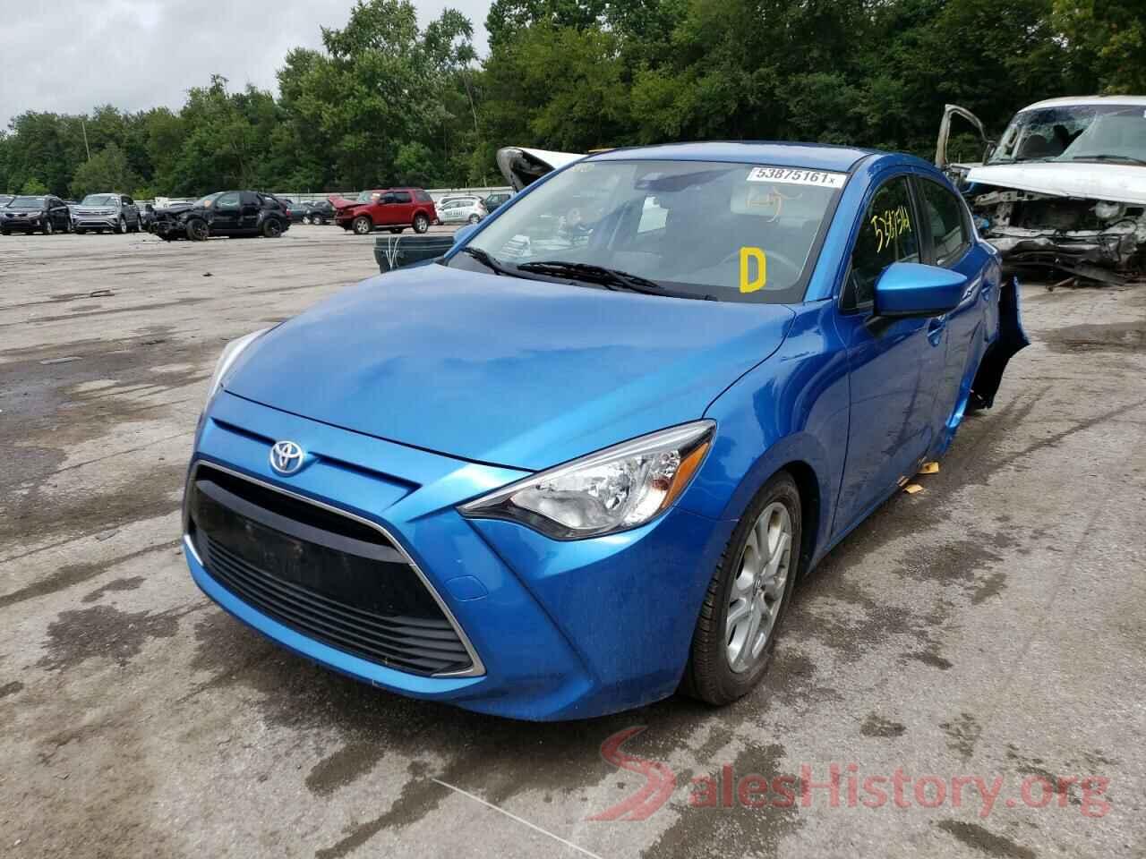 3MYDLBYV4HY188223 2017 TOYOTA YARIS