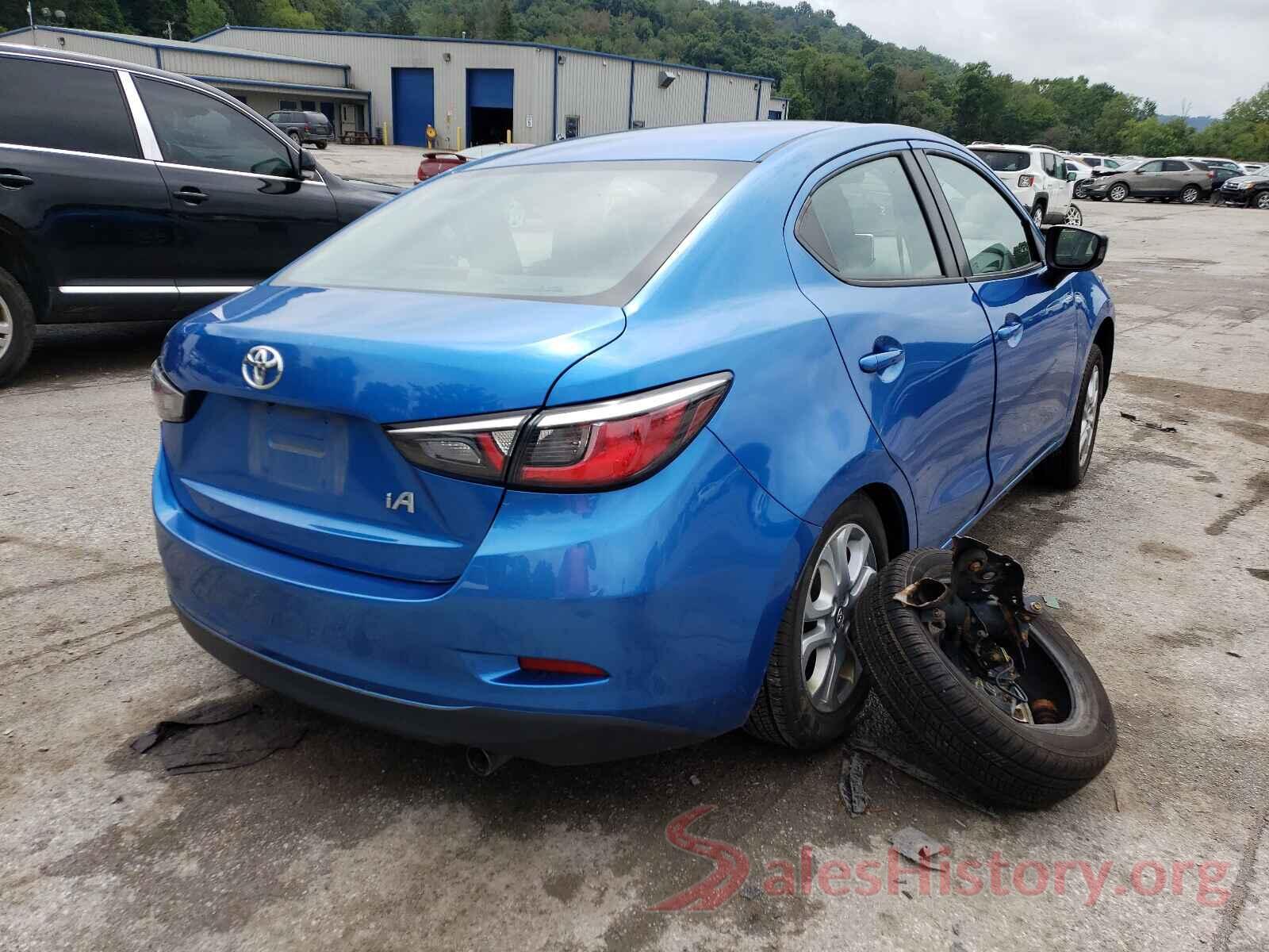 3MYDLBYV4HY188223 2017 TOYOTA YARIS