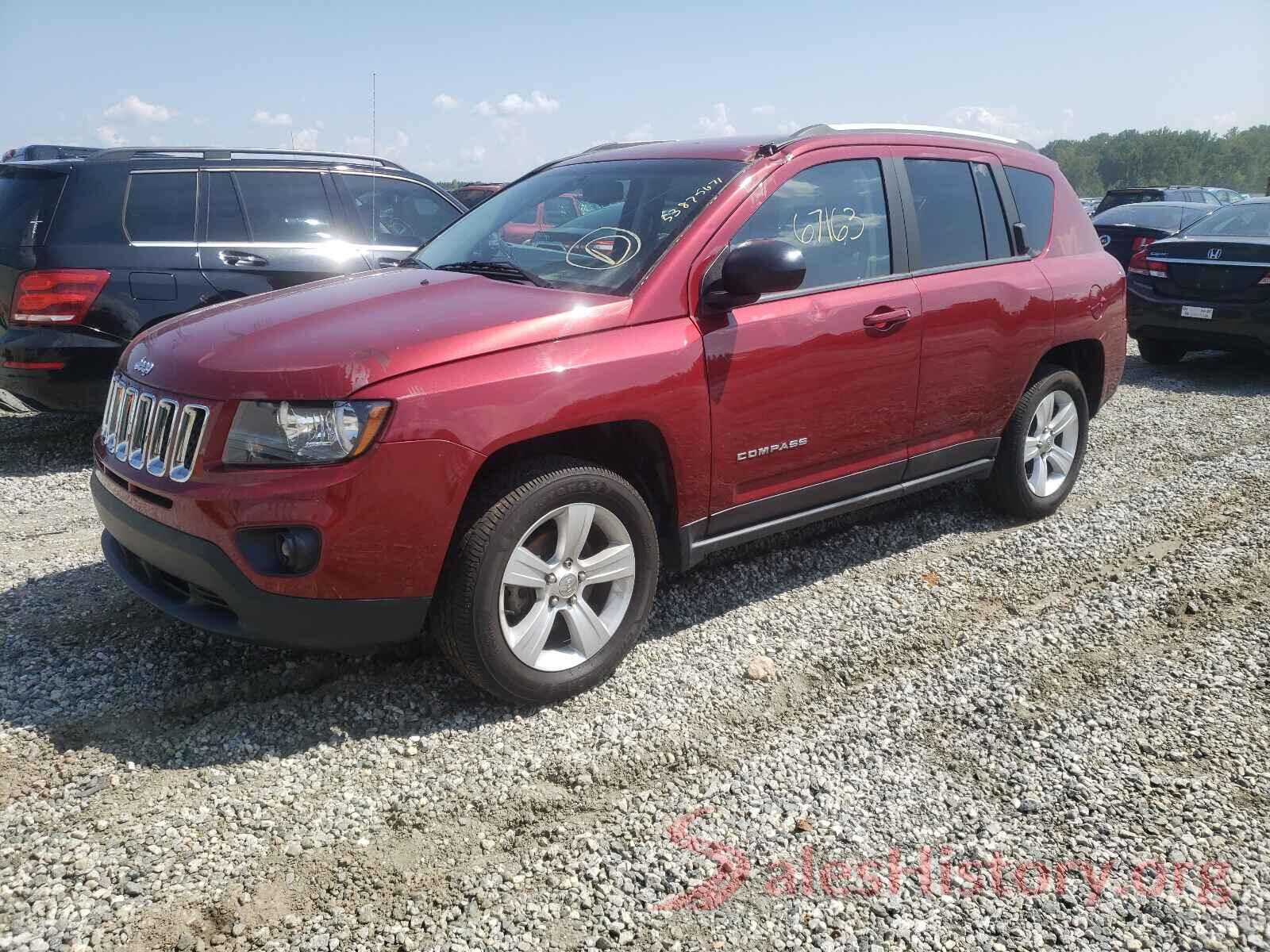 1C4NJCBA8HD123379 2017 JEEP COMPASS