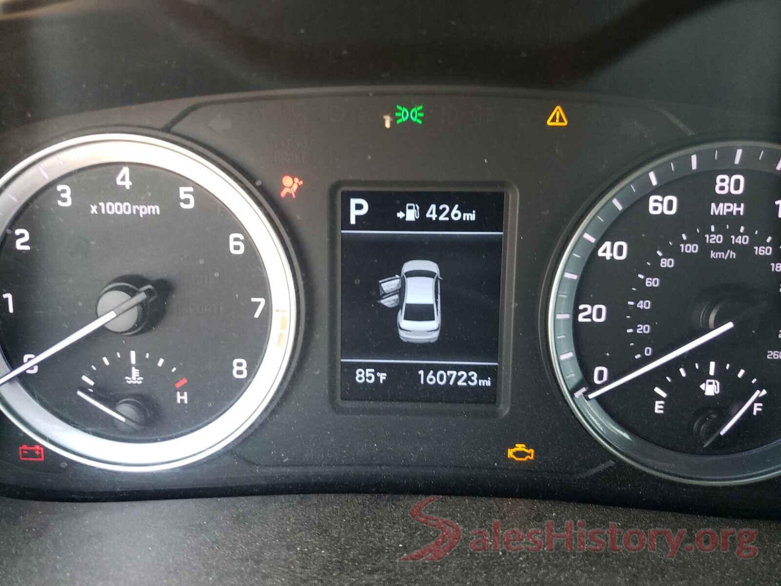 5NPE24AF7KH741634 2019 HYUNDAI SONATA