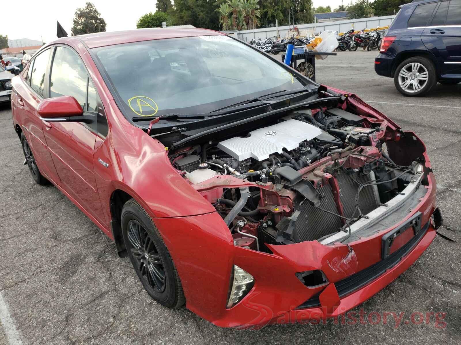 JTDKBRFU8G3528962 2016 TOYOTA PRIUS