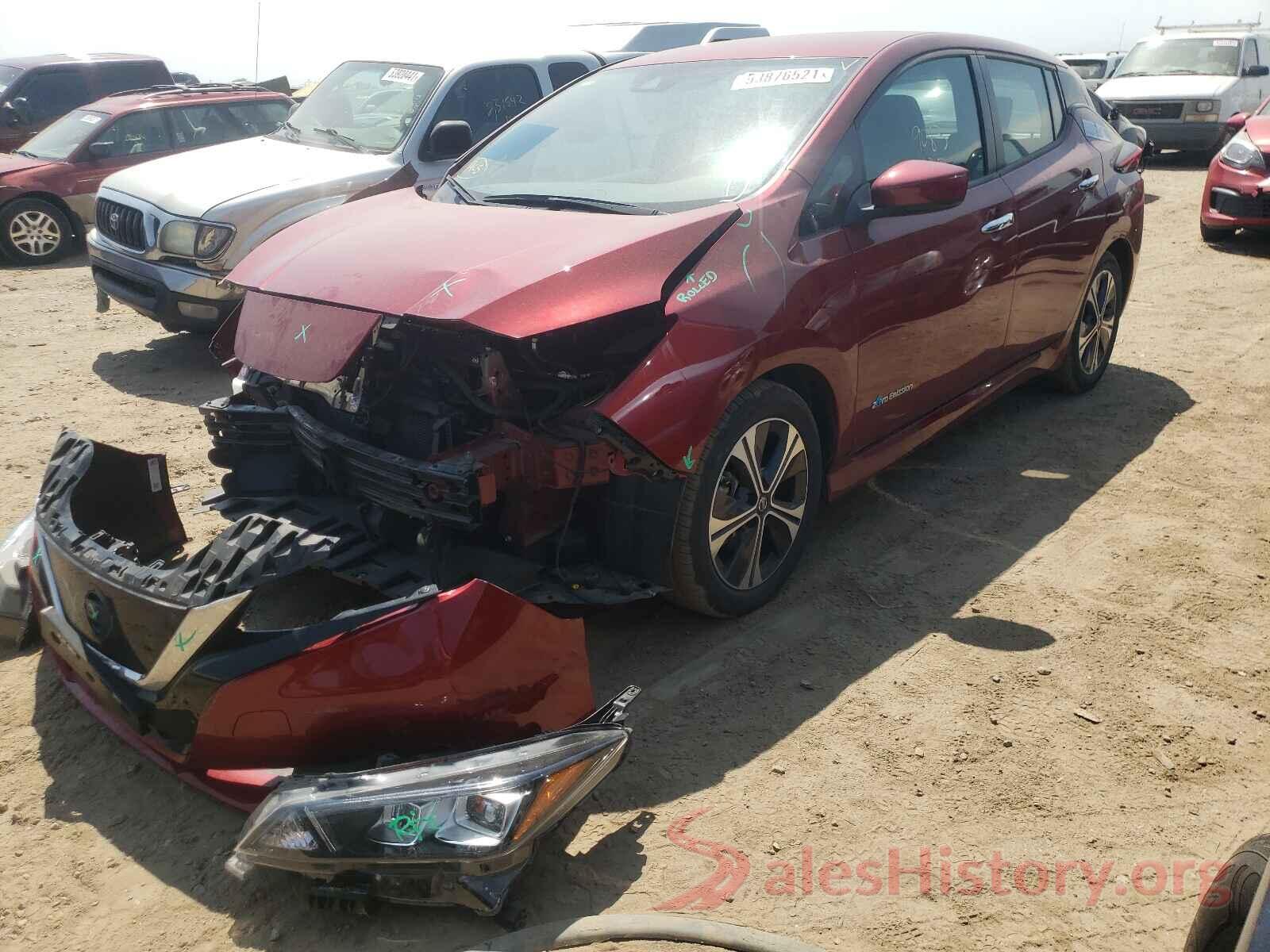 1N4AZ1CP4KC314587 2019 NISSAN LEAF