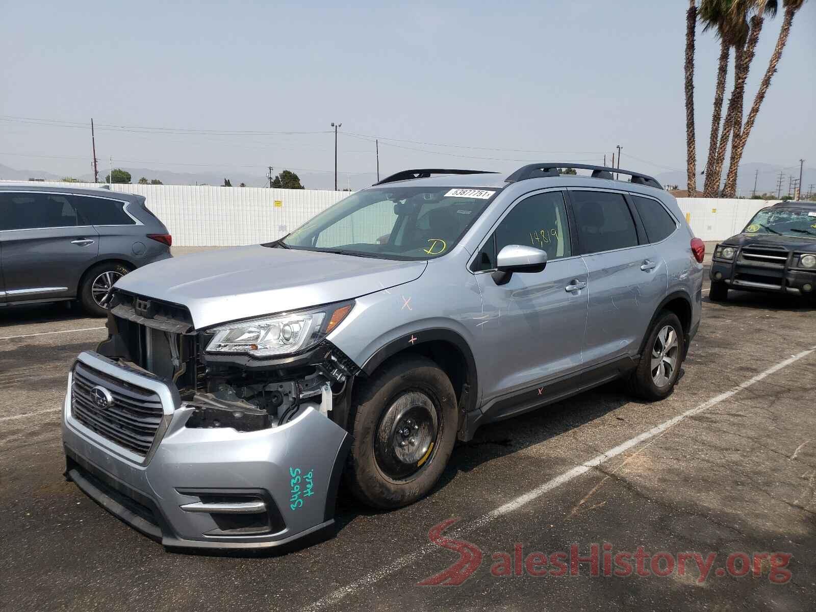 4S4WMAFD0L3415364 2020 SUBARU ASCENT