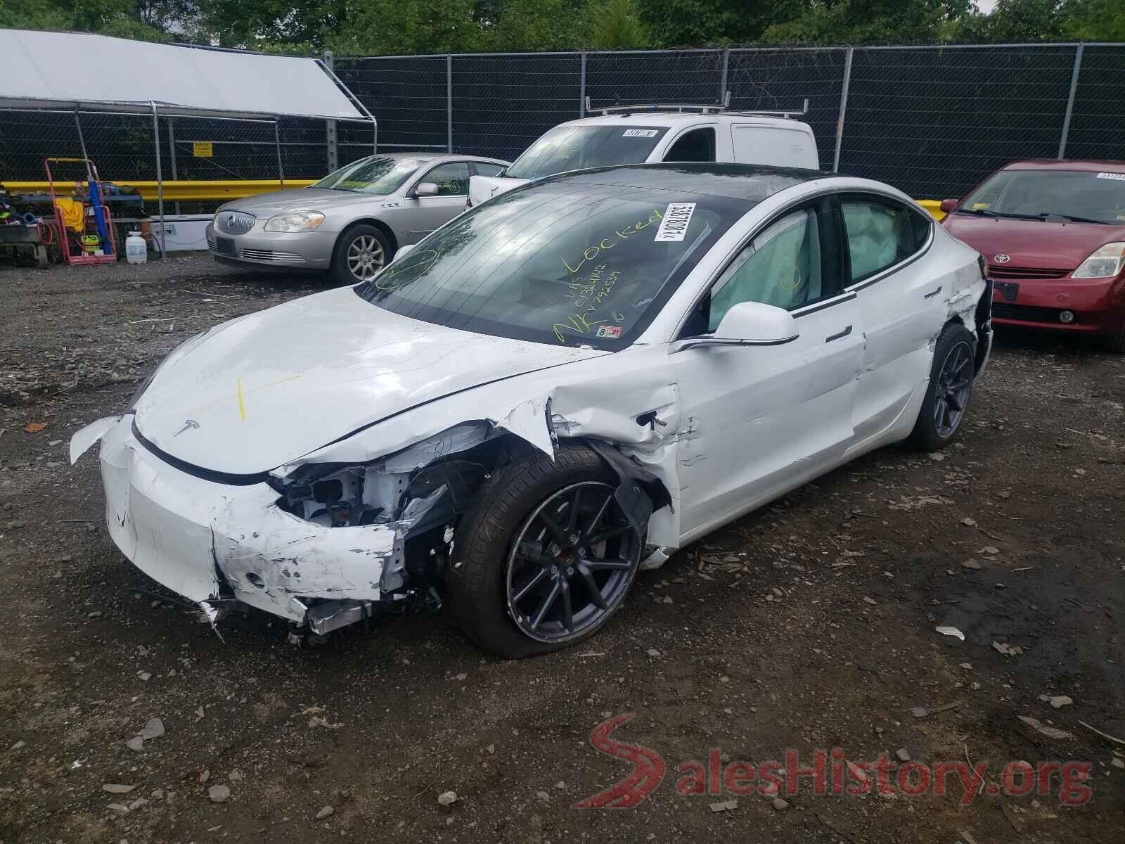 5YJ3E1EAXLF792539 2020 TESLA MODEL 3