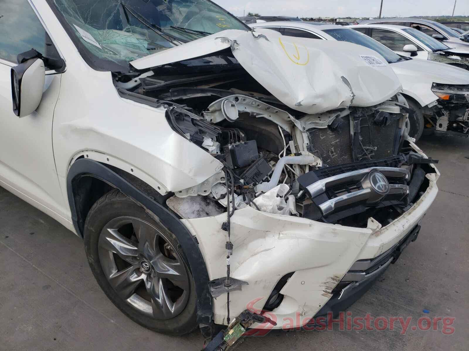 5TDYZRFH4HS217554 2017 TOYOTA HIGHLANDER