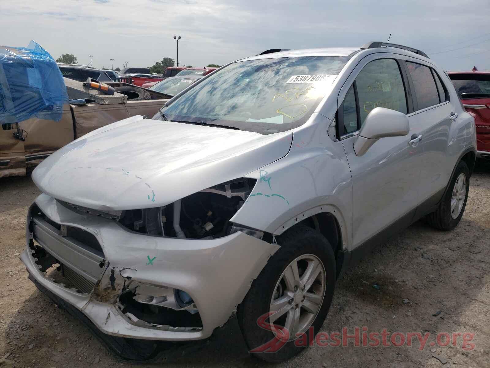 3GNCJLSB2HL270976 2017 CHEVROLET TRAX