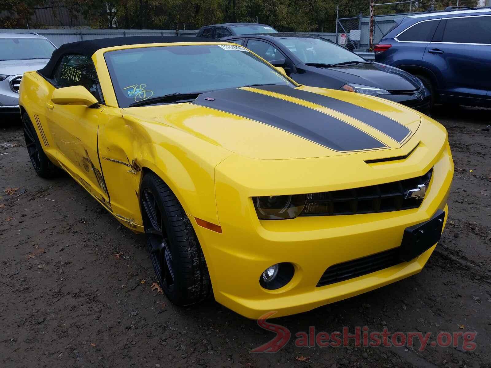 2G1FS3DW5C9100036 2012 CHEVROLET CAMARO