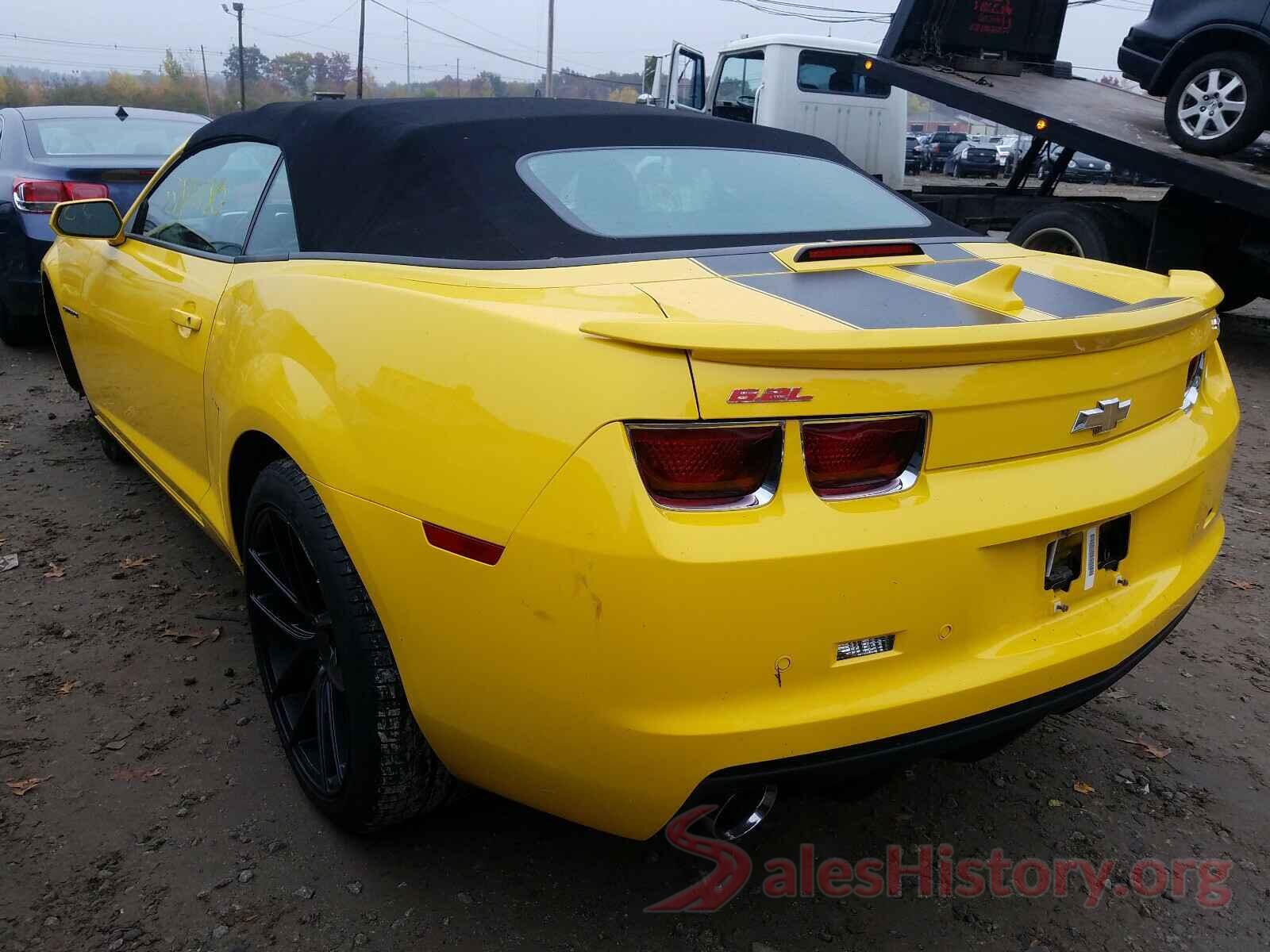 2G1FS3DW5C9100036 2012 CHEVROLET CAMARO