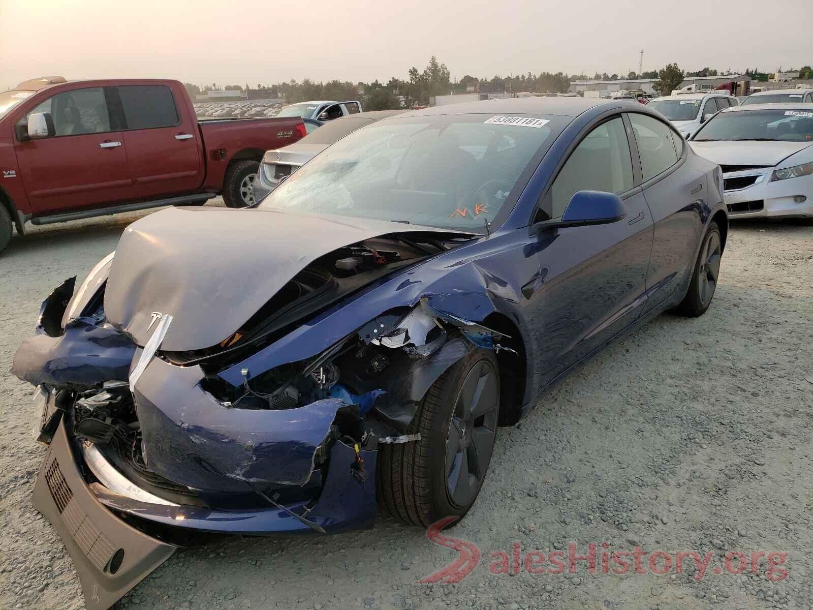 5YJ3E1EA5MF876415 2021 TESLA MODEL 3