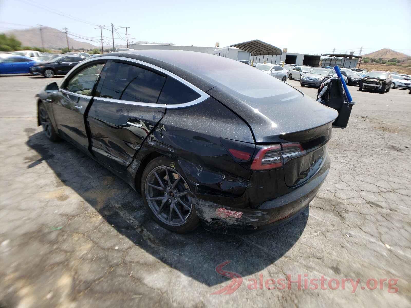 5YJ3E1EAXJF012438 2018 TESLA MODEL 3