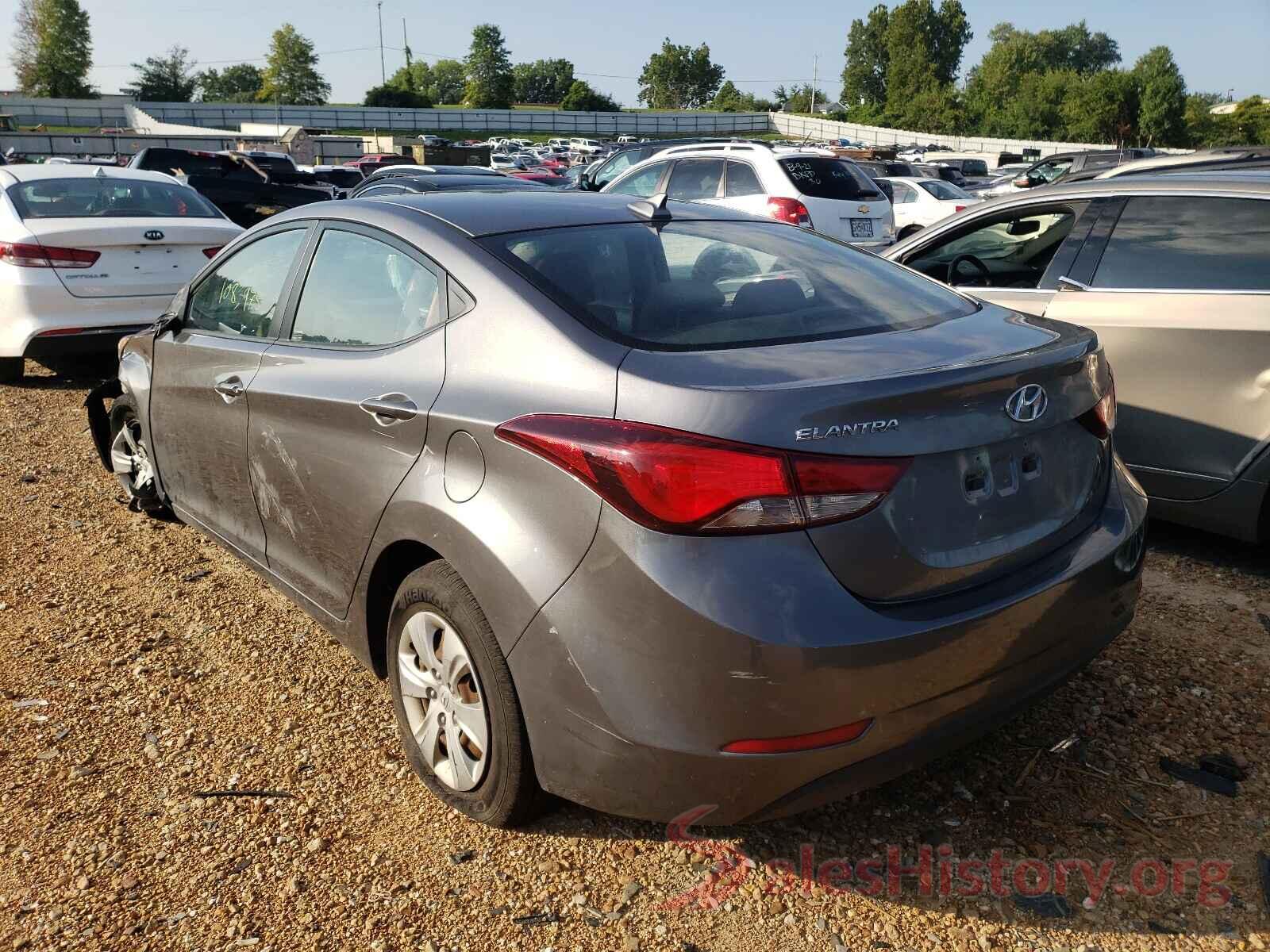 KMHDH4AE2GU642309 2016 HYUNDAI ELANTRA