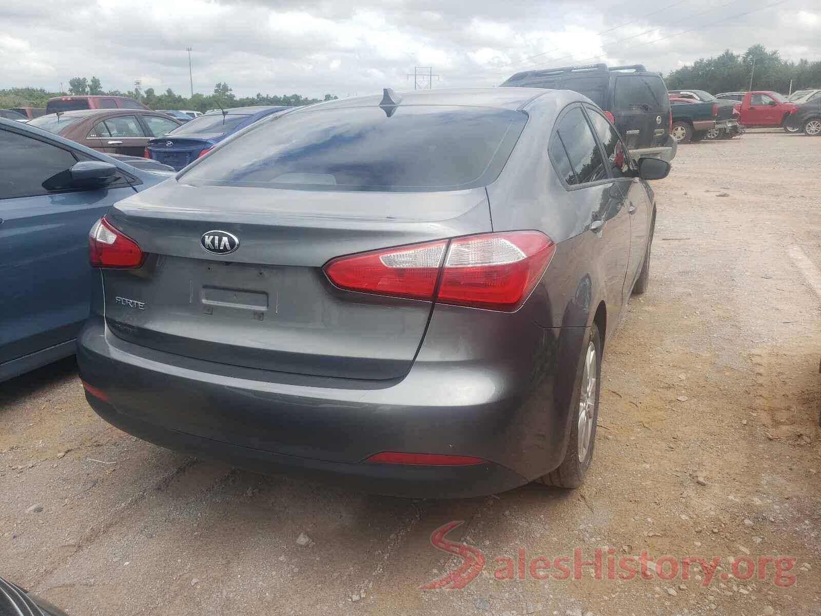 KNAFX4A6XG5480879 2016 KIA FORTE