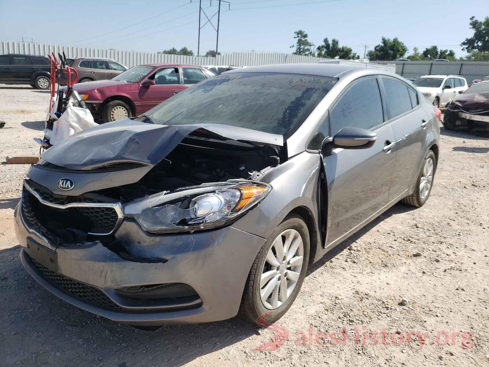 KNAFX4A6XG5480879 2016 KIA FORTE