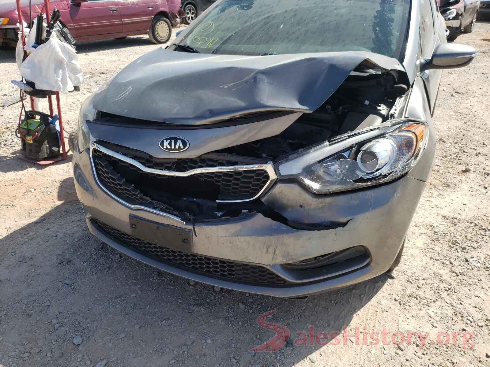 KNAFX4A6XG5480879 2016 KIA FORTE