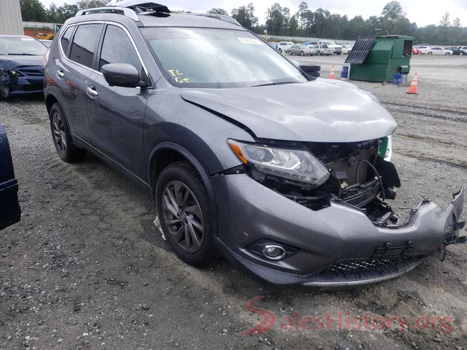 5N1AT2MVXGC741399 2016 NISSAN ROGUE