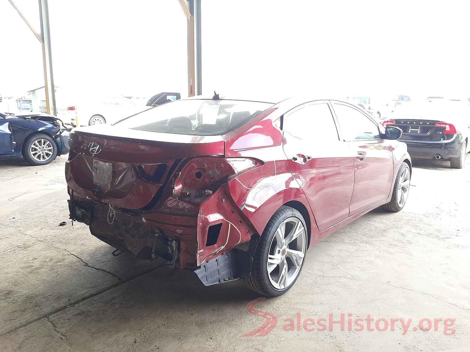 5NPDH4AEXGH755732 2016 HYUNDAI ELANTRA