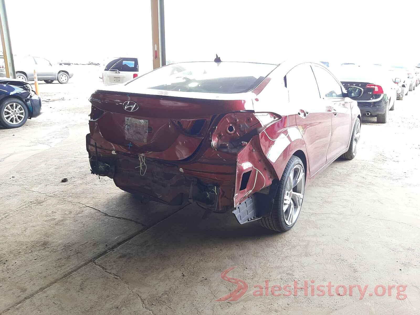 5NPDH4AEXGH755732 2016 HYUNDAI ELANTRA