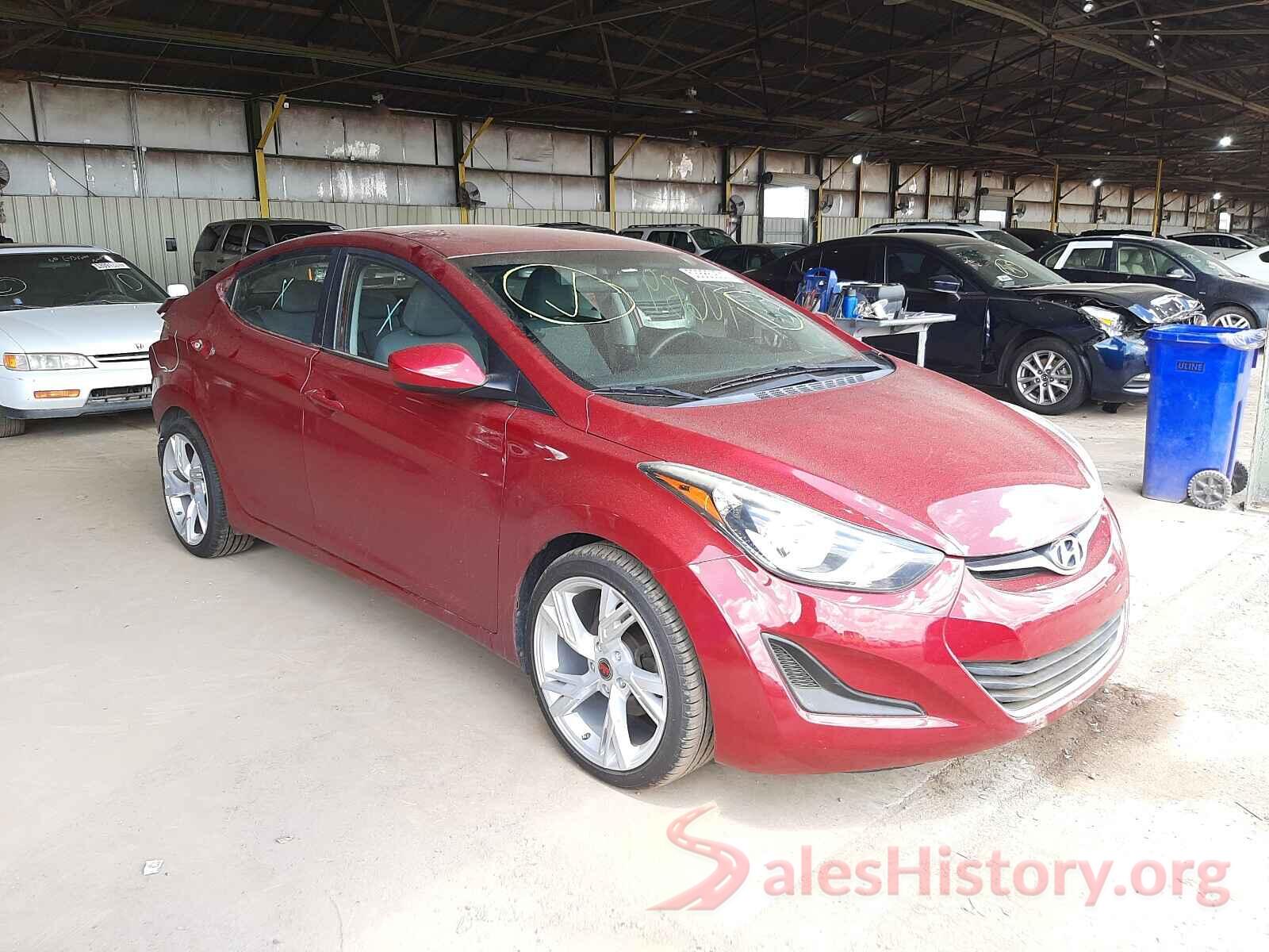 5NPDH4AEXGH755732 2016 HYUNDAI ELANTRA