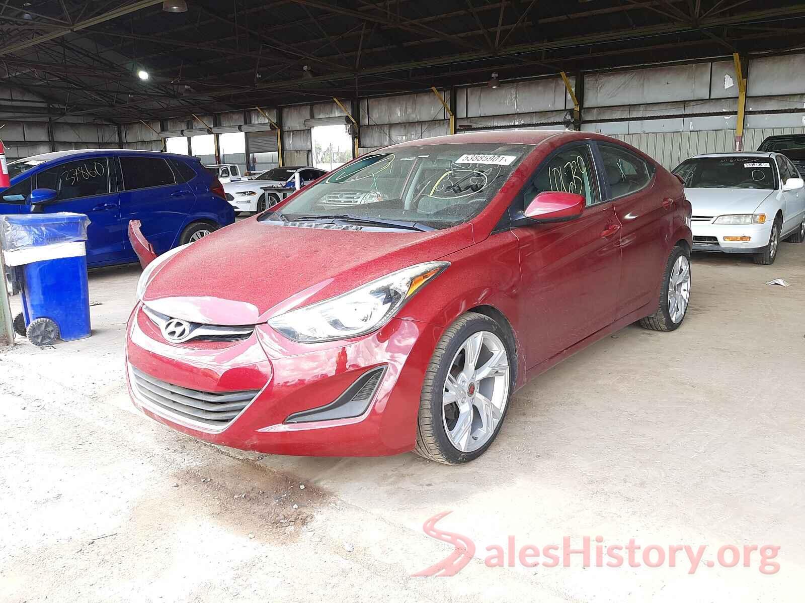 5NPDH4AEXGH755732 2016 HYUNDAI ELANTRA