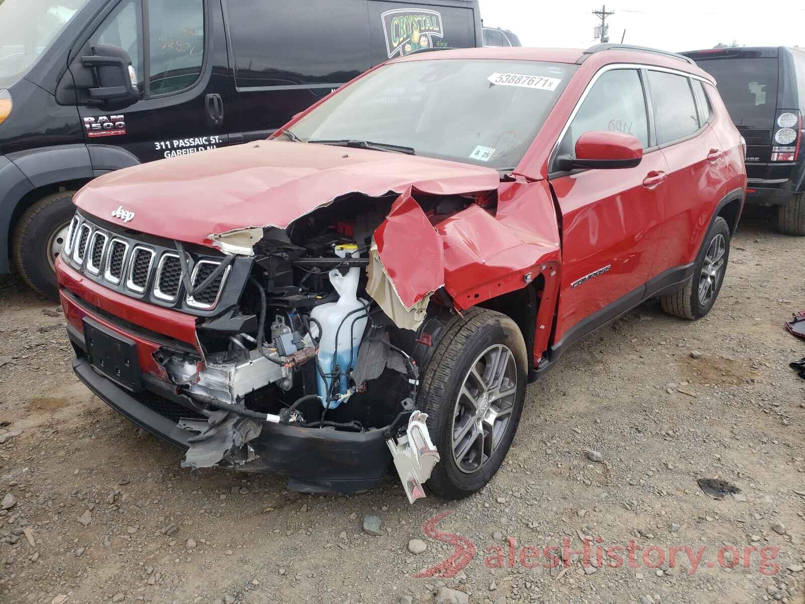 3C4NJDBB9LT240910 2020 JEEP COMPASS