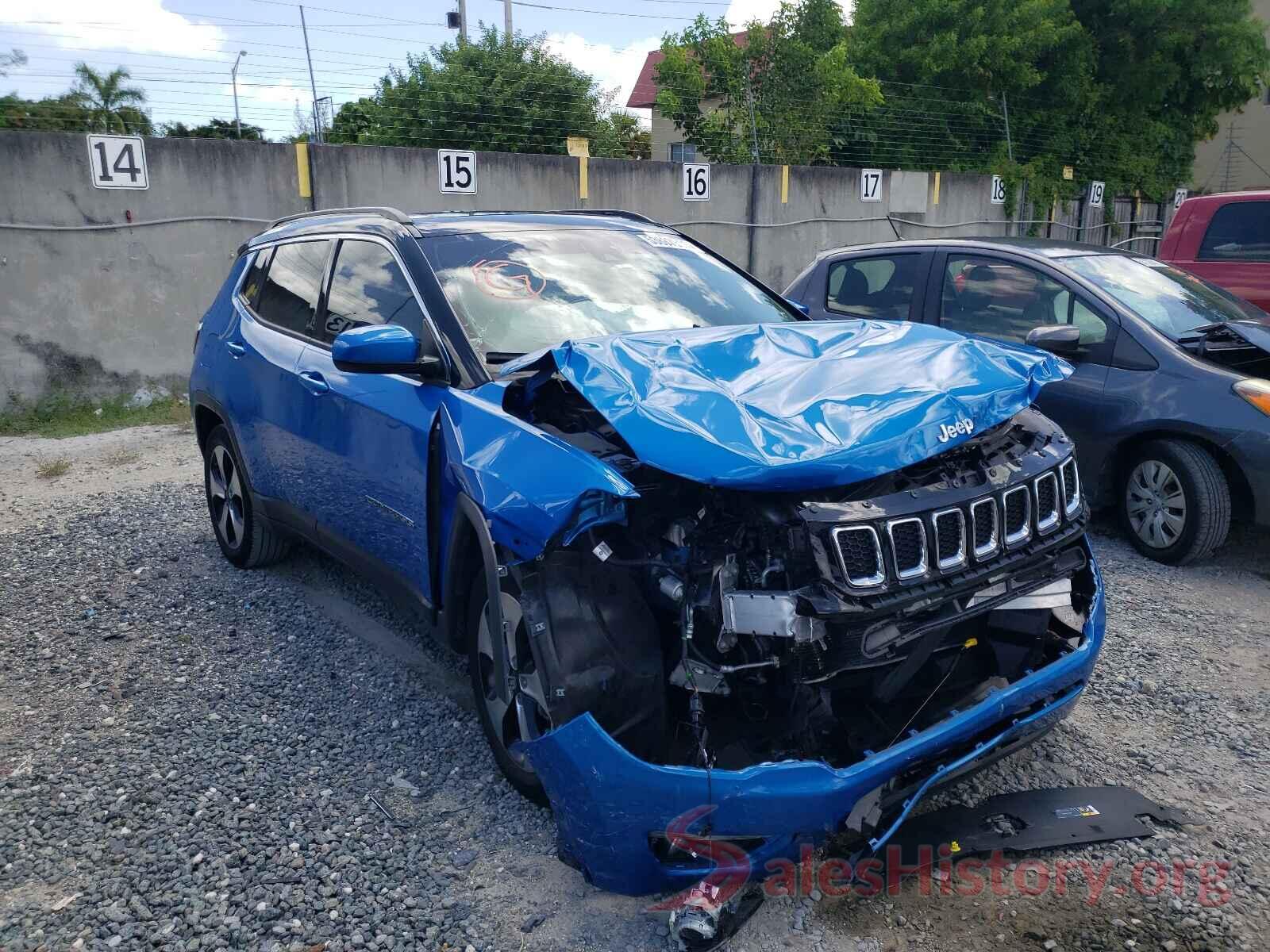 3C4NJCBB5JT228809 2018 JEEP COMPASS