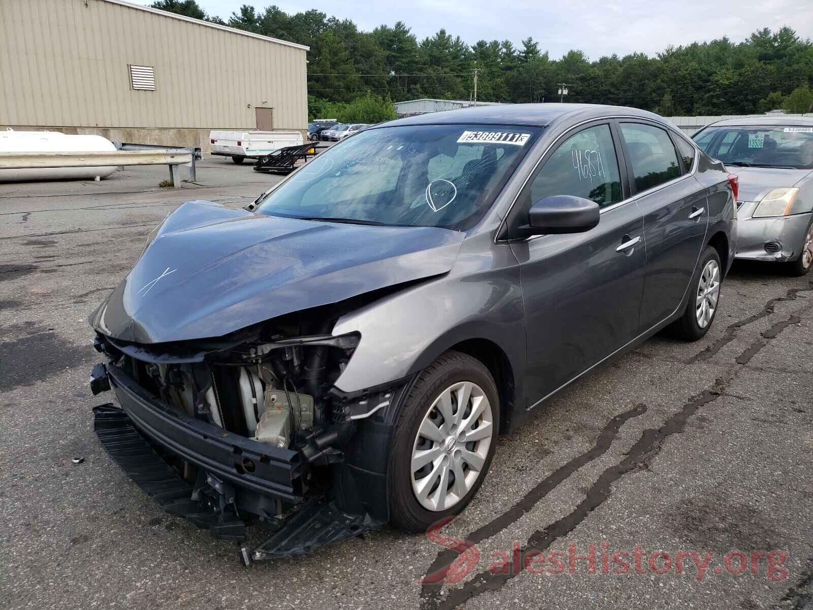 3N1AB7AP3KY351144 2019 NISSAN SENTRA