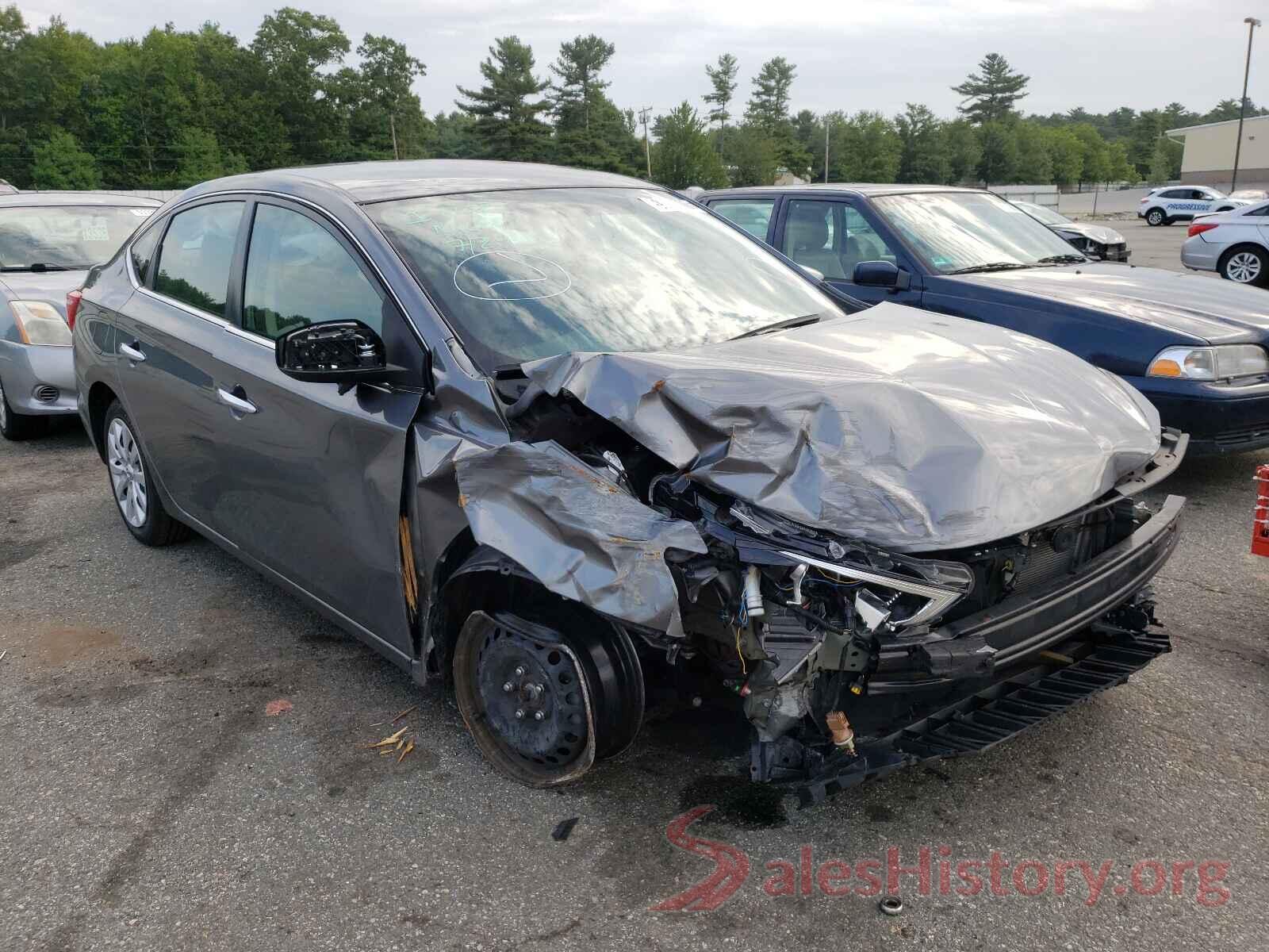 3N1AB7AP3KY351144 2019 NISSAN SENTRA