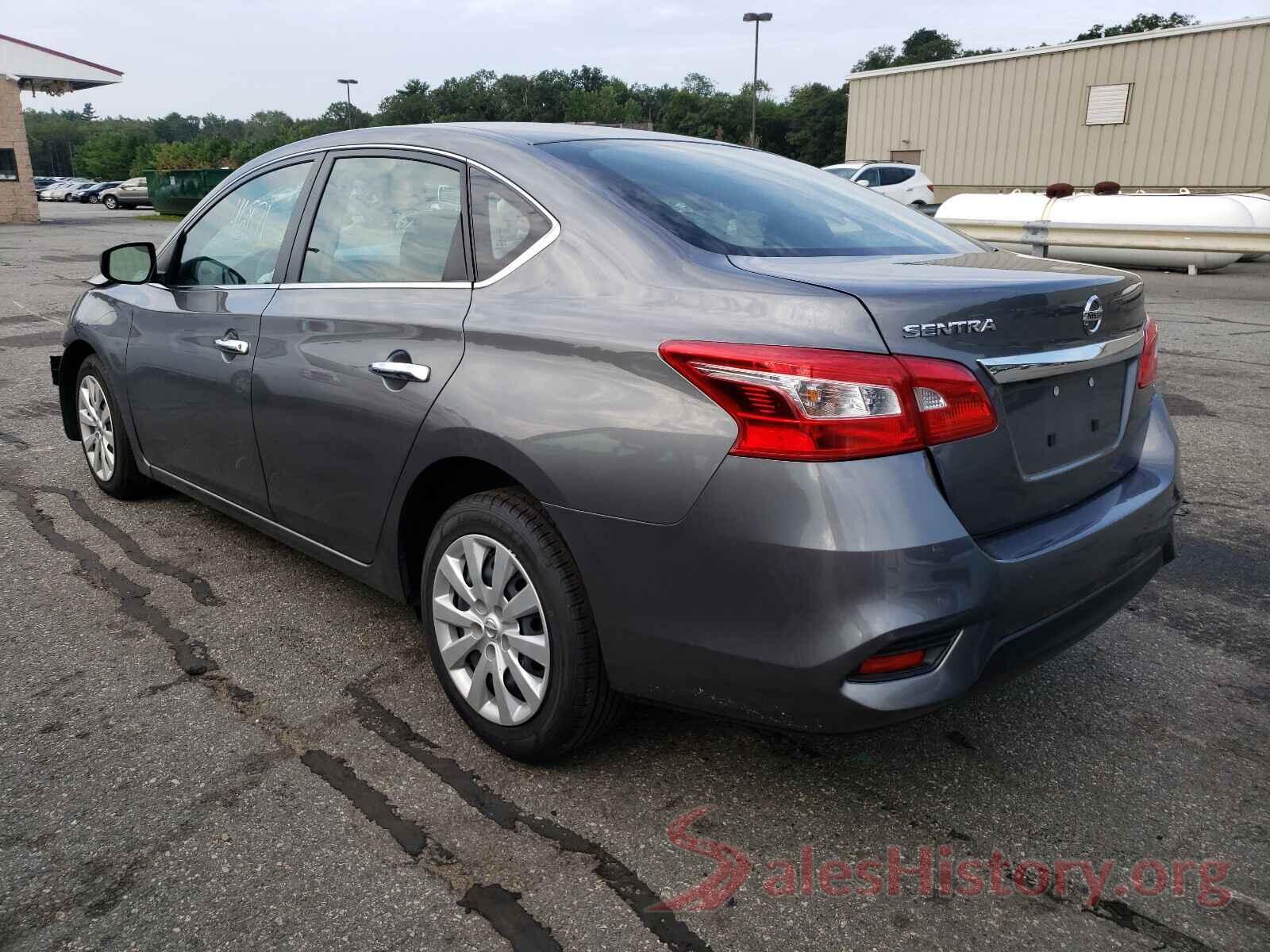 3N1AB7AP3KY351144 2019 NISSAN SENTRA