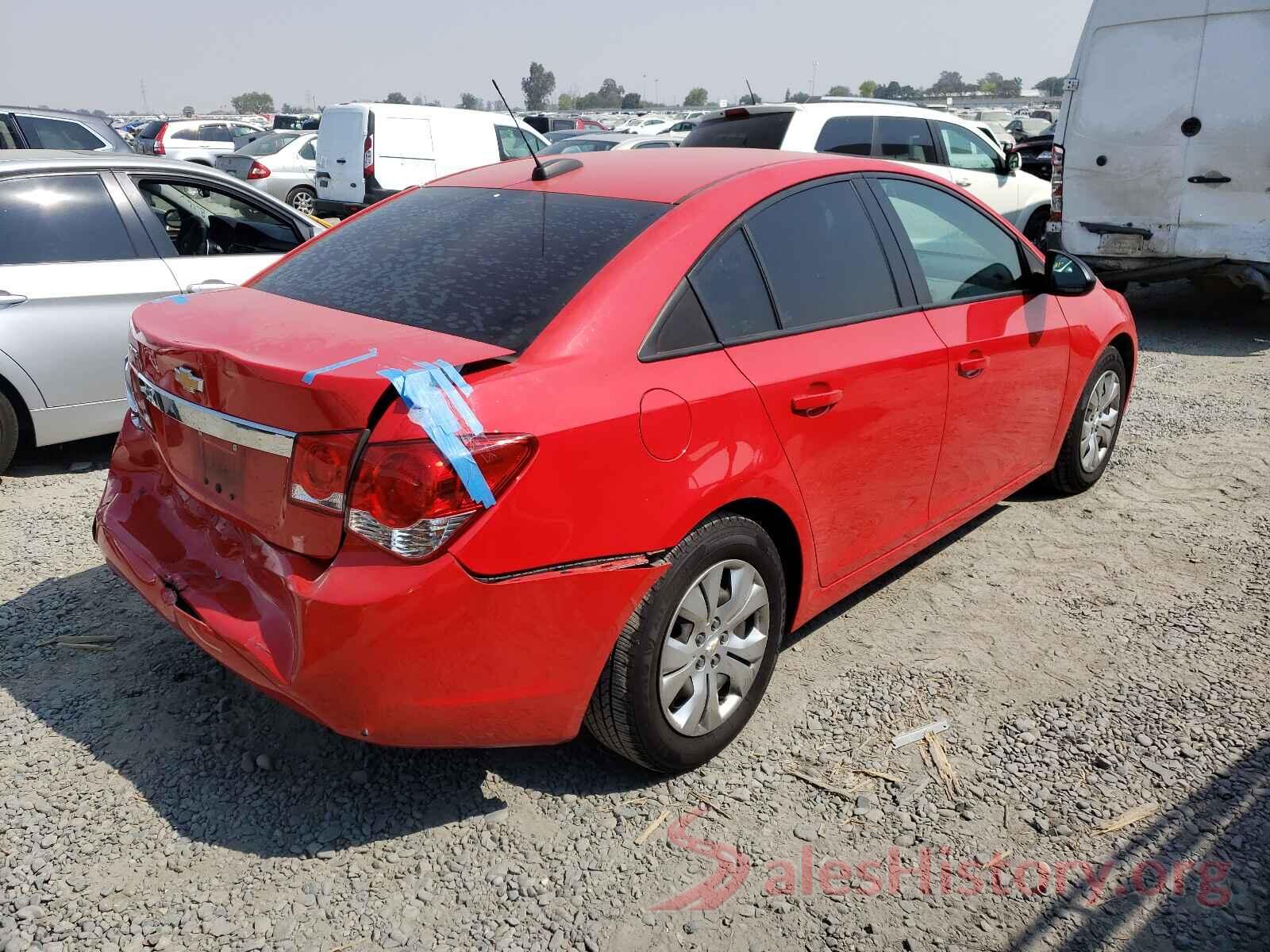 1G1PC5SG3G7186284 2016 CHEVROLET CRUZE