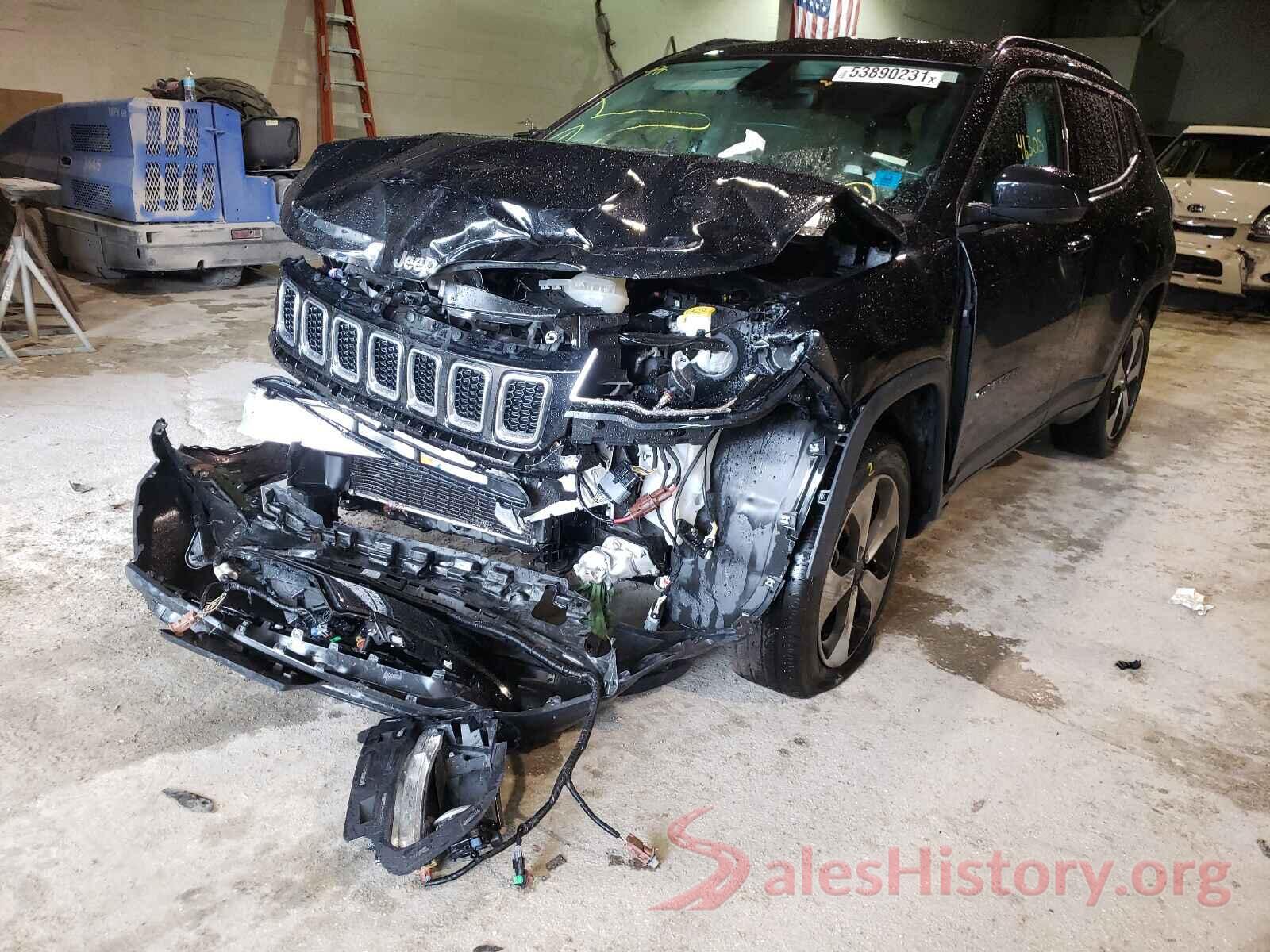 3C4NJDBB6HT656629 2017 JEEP COMPASS