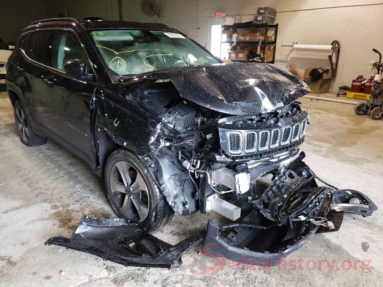 3C4NJDBB6HT656629 2017 JEEP COMPASS