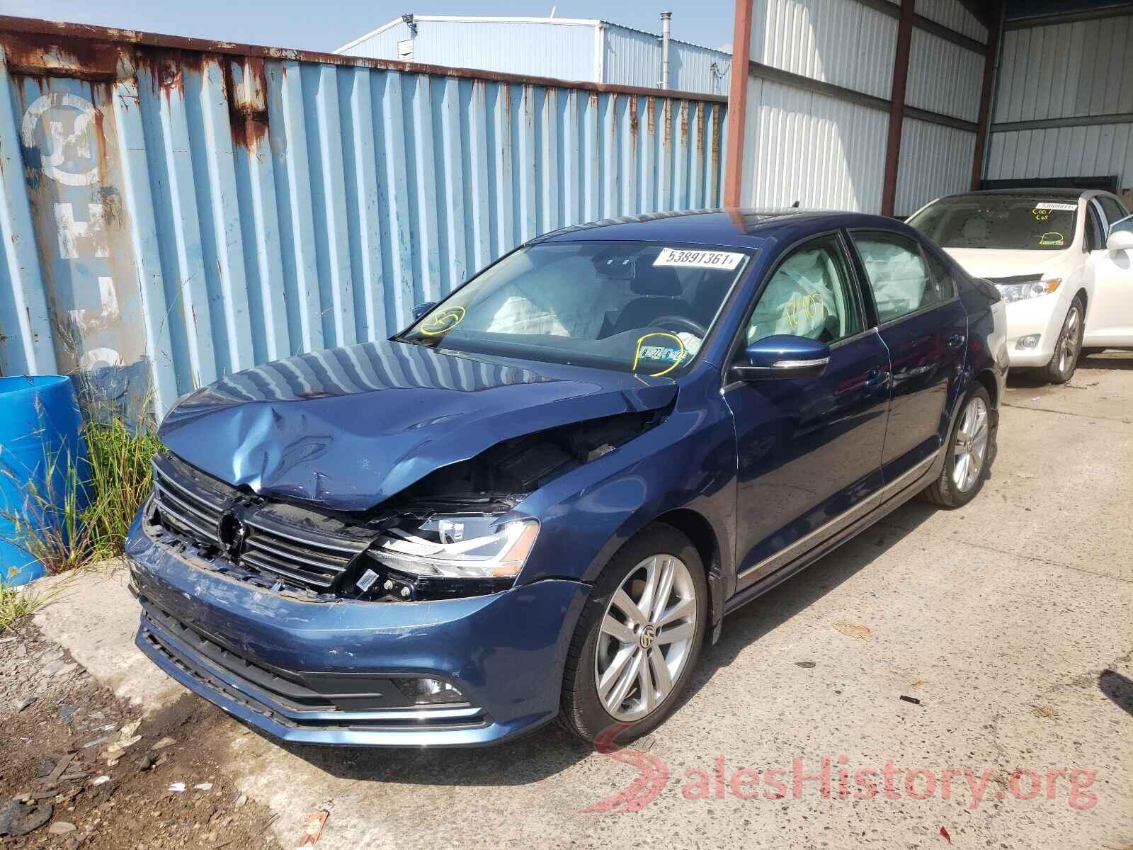 3VWL17AJ0HM317406 2017 VOLKSWAGEN JETTA