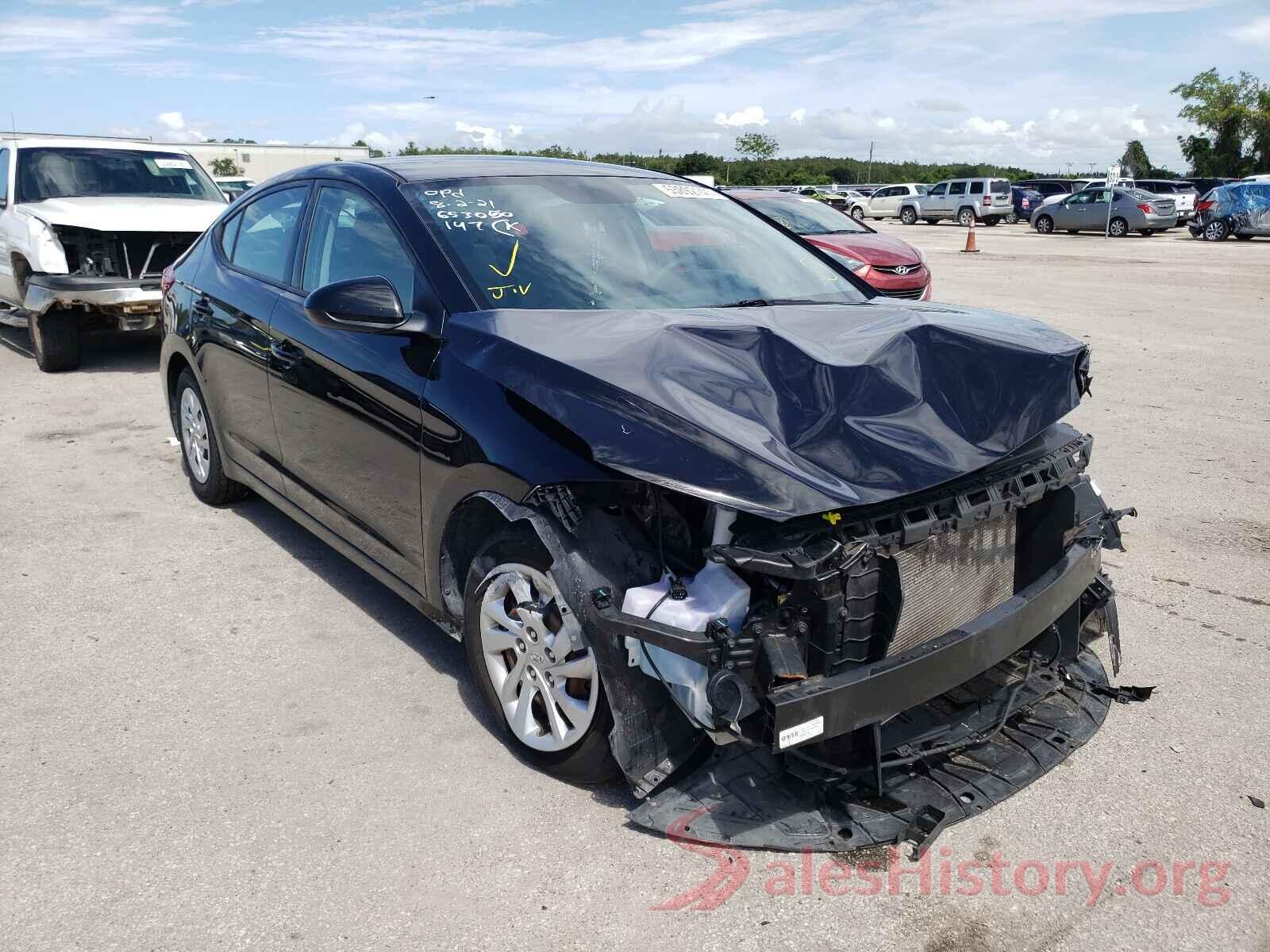 5NPD74LF3JH290758 2018 HYUNDAI ELANTRA