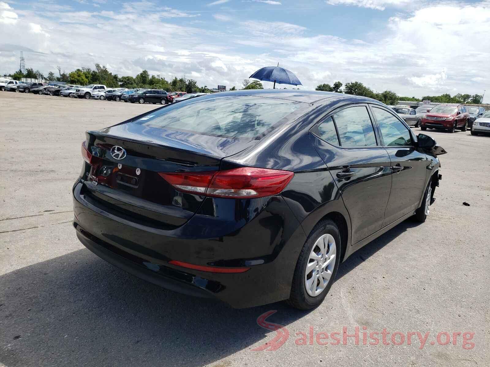 5NPD74LF3JH290758 2018 HYUNDAI ELANTRA