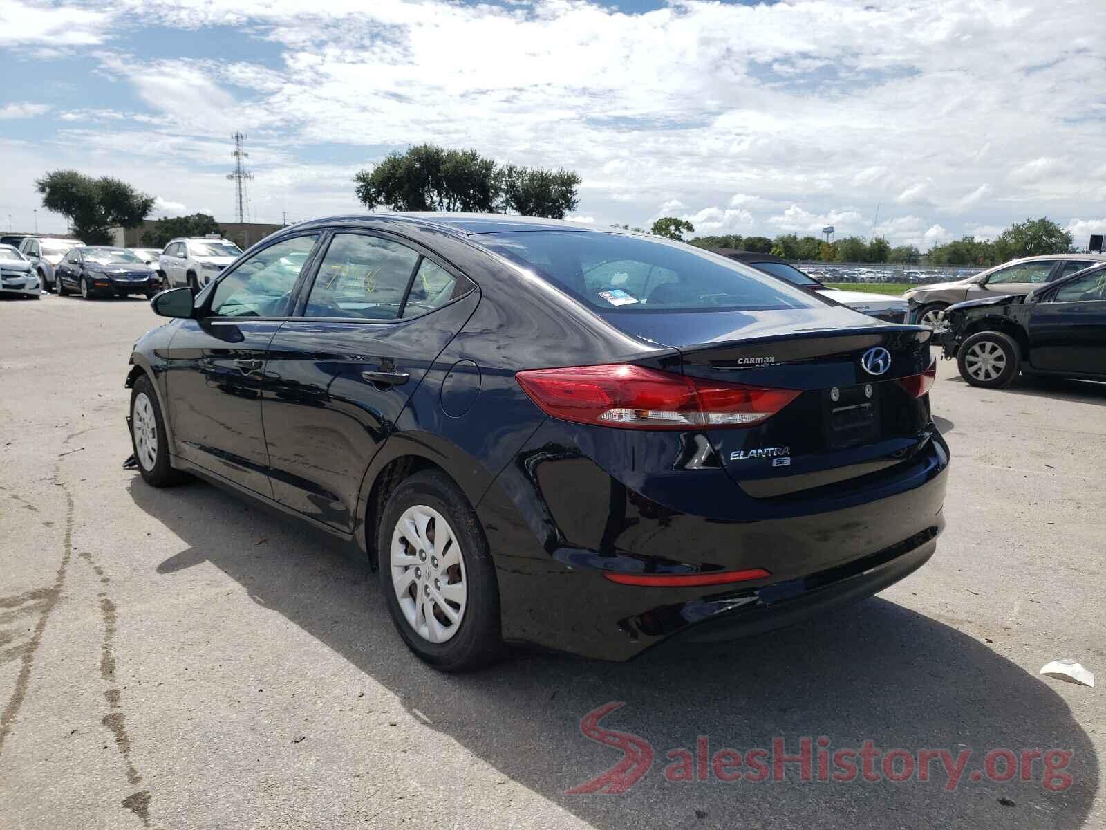 5NPD74LF3JH290758 2018 HYUNDAI ELANTRA