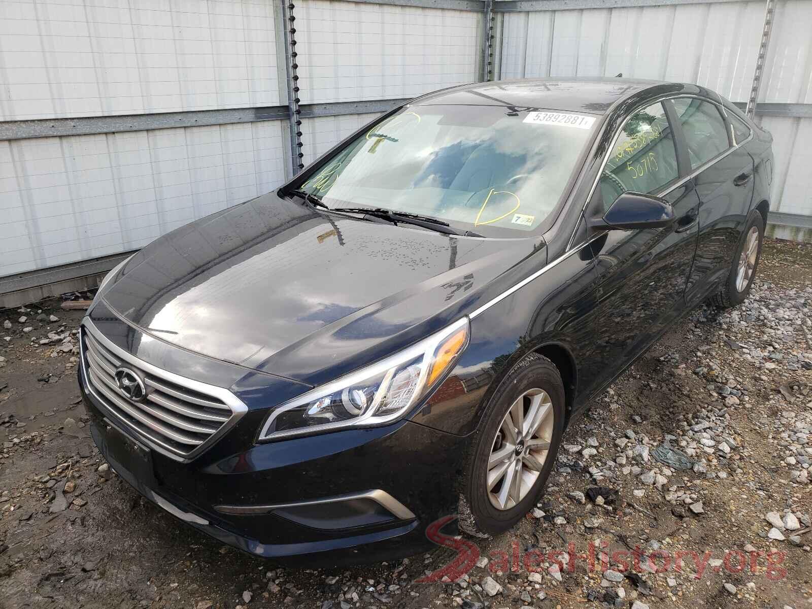 5NPE24AF6GH307650 2016 HYUNDAI SONATA