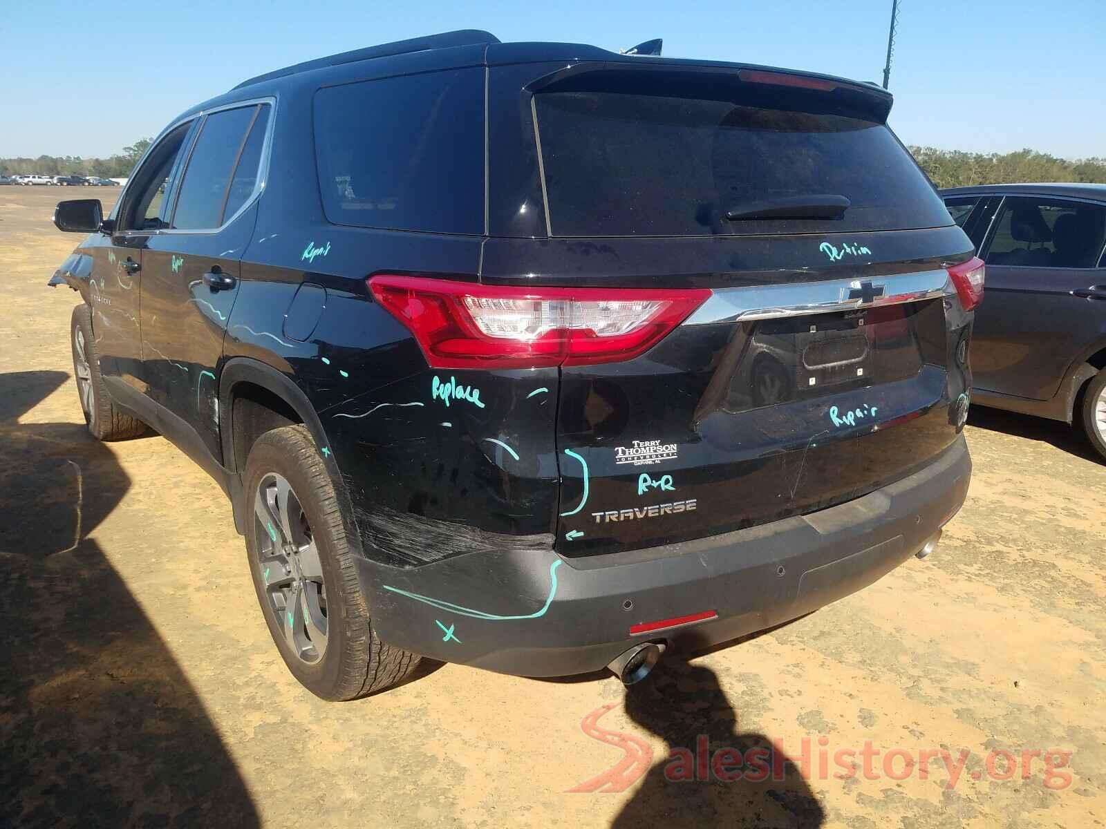 1GNERHKW8KJ234161 2019 CHEVROLET TRAVERSE