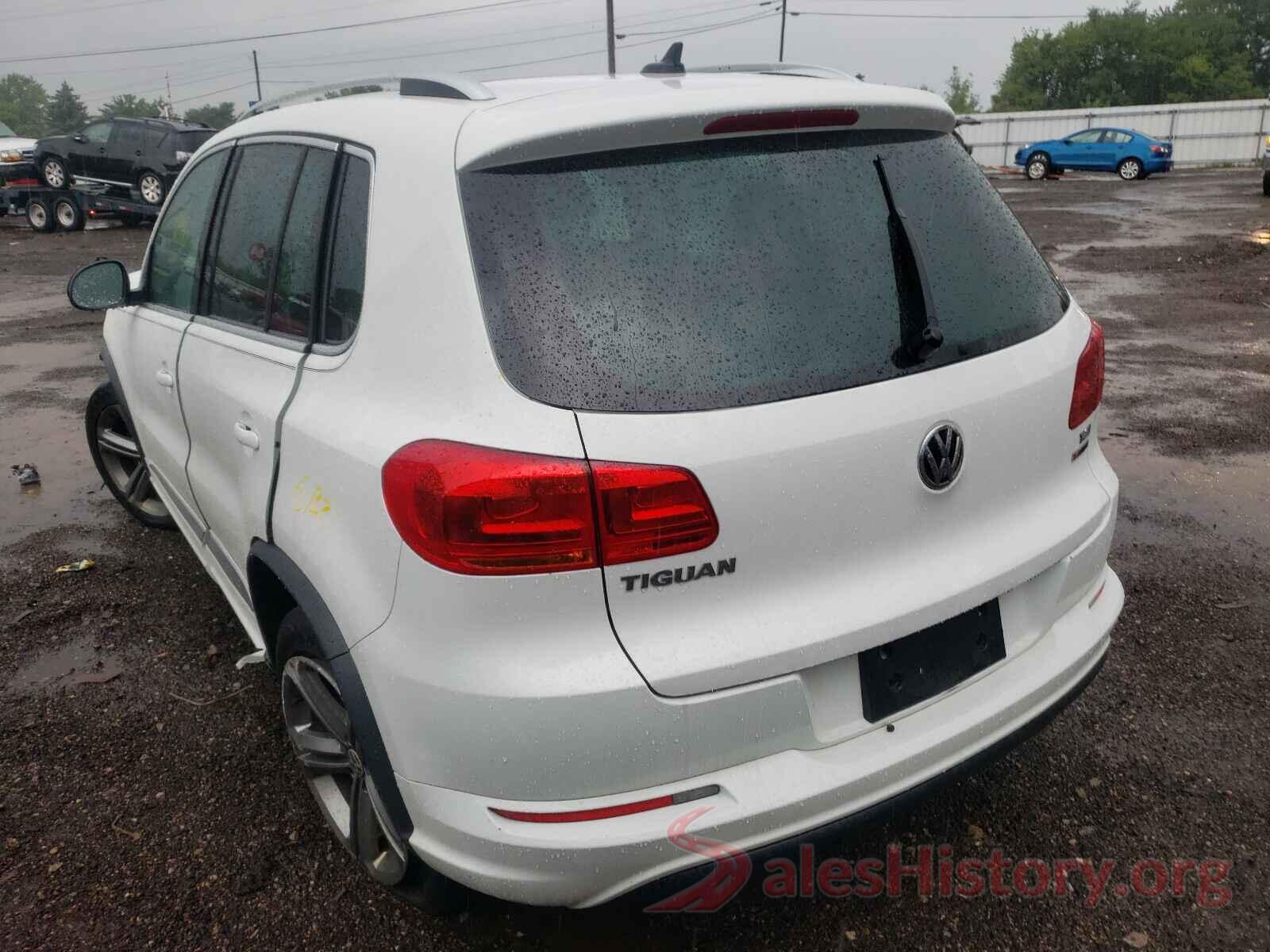 WVGUV7AXXHK006455 2017 VOLKSWAGEN TIGUAN