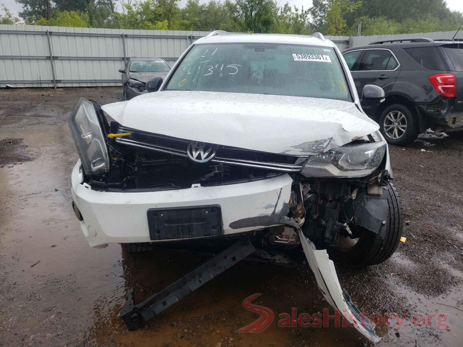 WVGUV7AXXHK006455 2017 VOLKSWAGEN TIGUAN