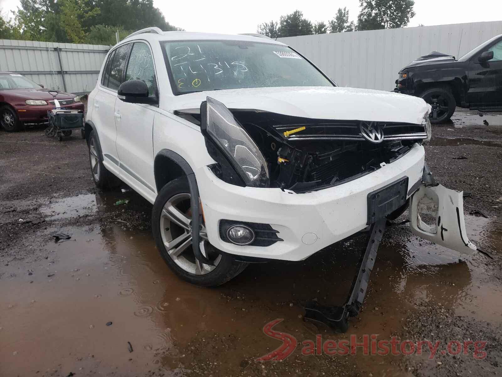 WVGUV7AXXHK006455 2017 VOLKSWAGEN TIGUAN