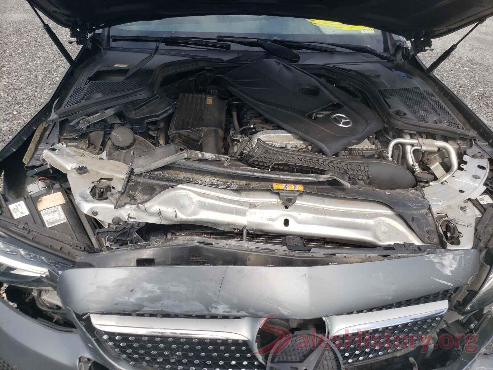 WDDWJ4KB7HF354500 2017 MERCEDES-BENZ C-CLASS