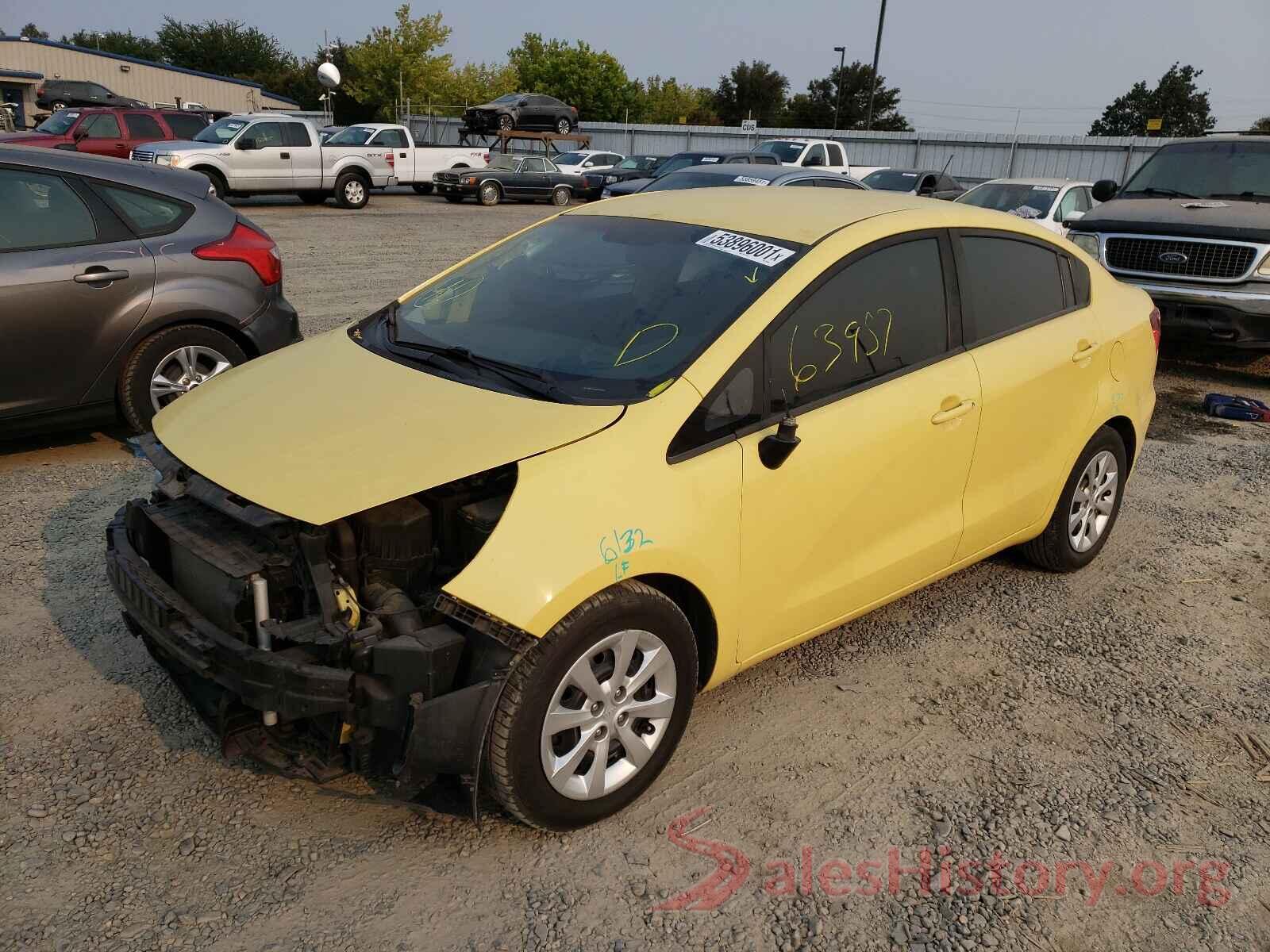 KNADM4A34G6696498 2016 KIA RIO