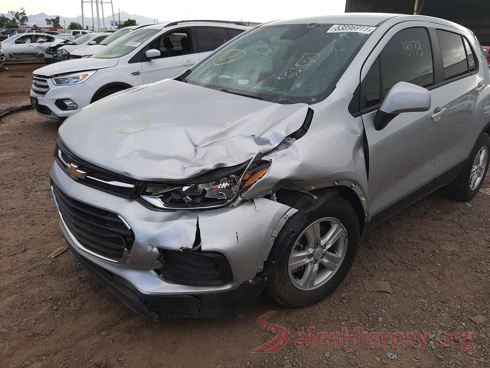 KL7CJKSB5LB038334 2020 CHEVROLET TRAX