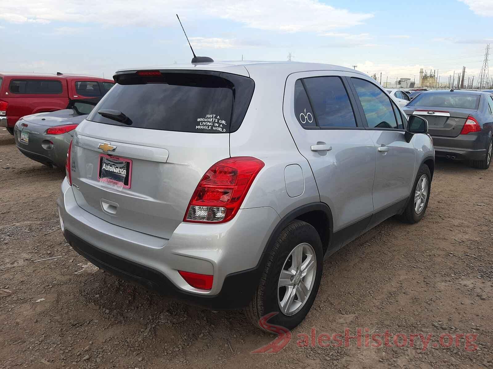 KL7CJKSB5LB038334 2020 CHEVROLET TRAX