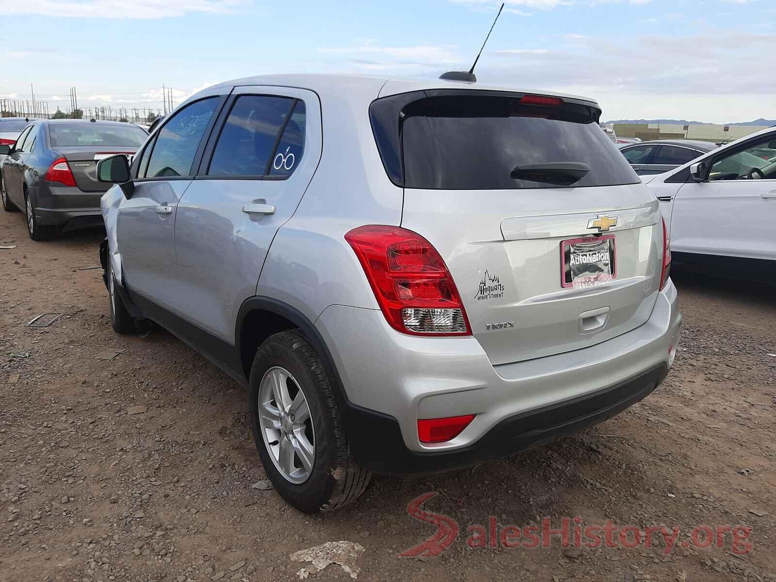 KL7CJKSB5LB038334 2020 CHEVROLET TRAX