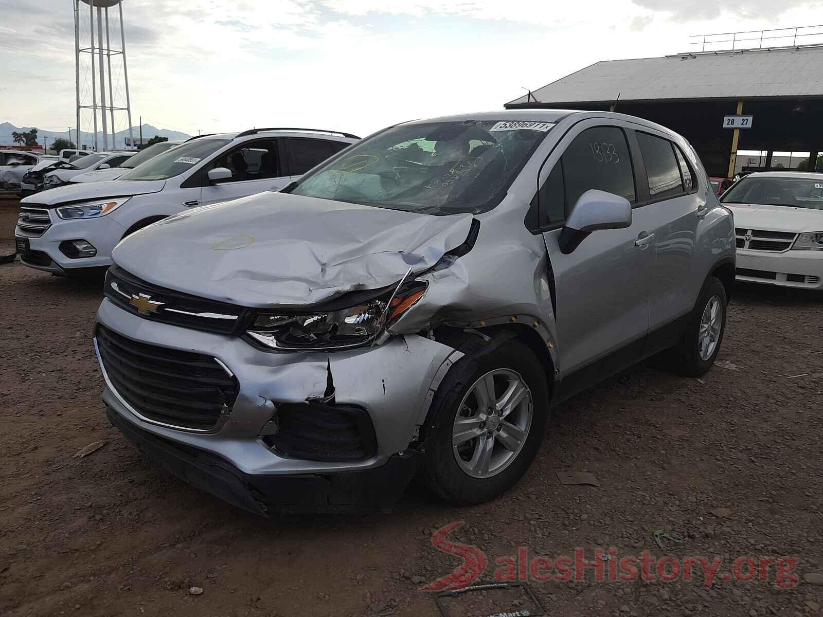 KL7CJKSB5LB038334 2020 CHEVROLET TRAX