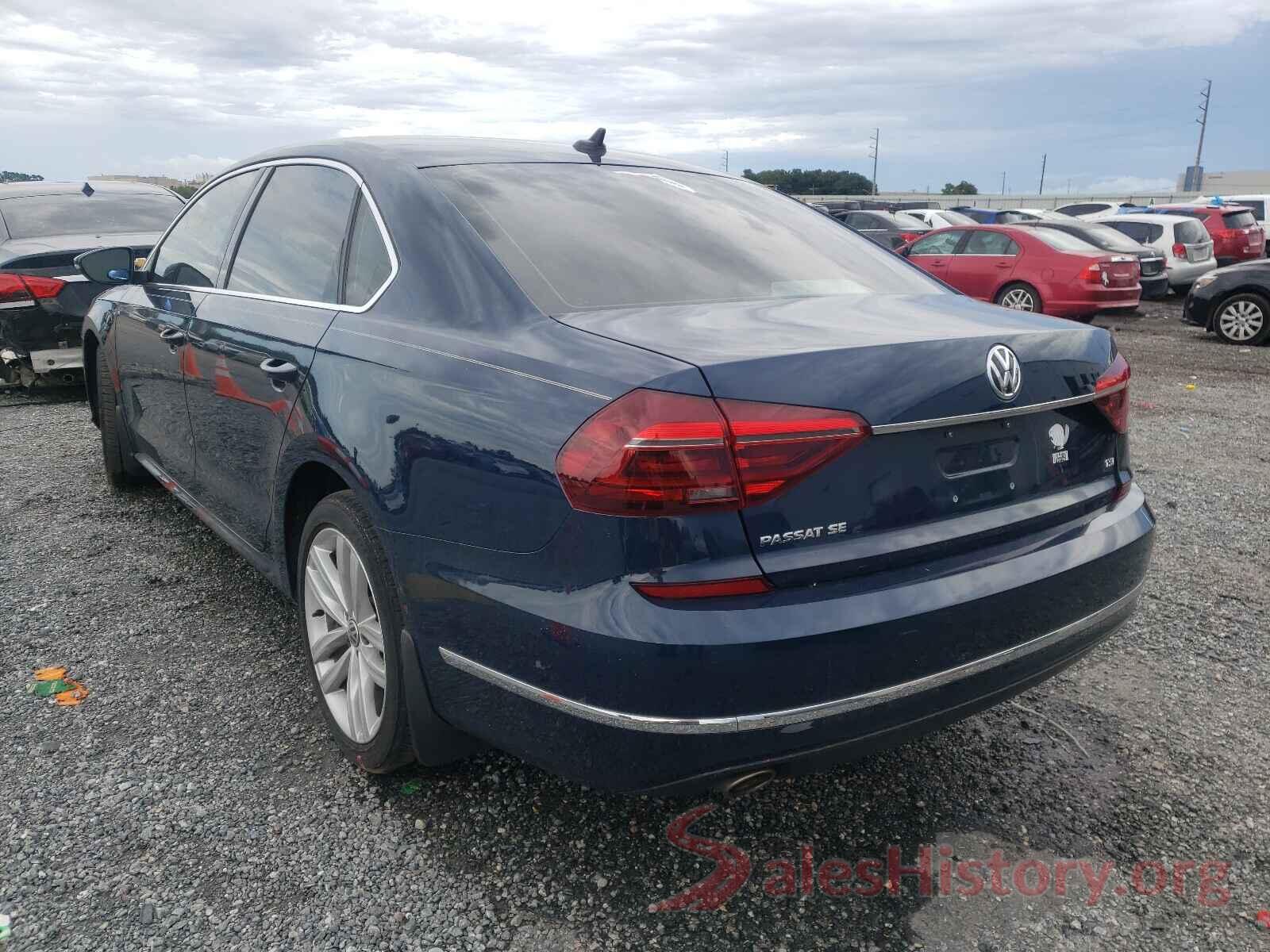 1VWBA7A39JC003628 2018 VOLKSWAGEN PASSAT